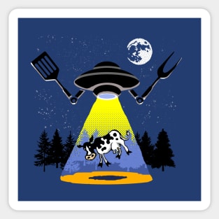 BEEF ABDUCTION Sticker